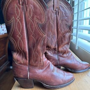 Dan Post Vintage Brown Cowboy boots